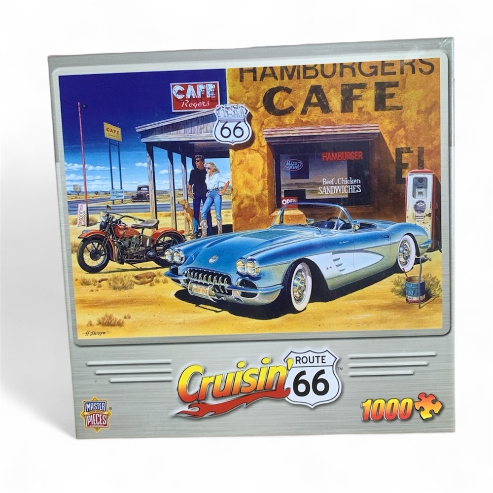 1000 pc Cruising Route 66 puzzle